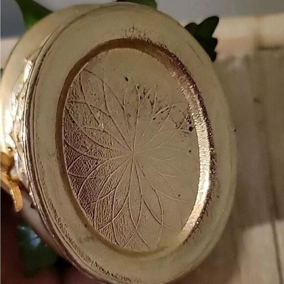 VTG Gorham Enamel Flower Basket Jane Hutcheson Fleur des Siecles Figural METAL - Picture 8 of 10